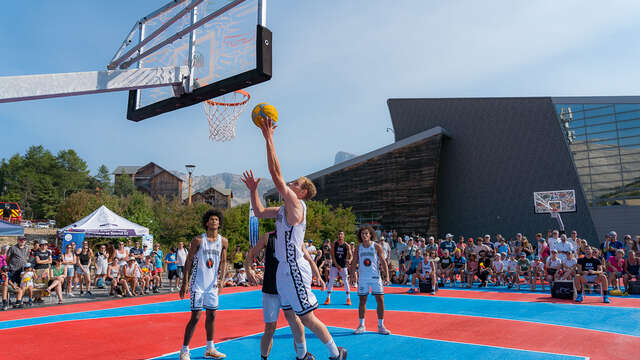 Terrain de basket 3x3
