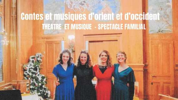 Les contes et musiques d'Orient et d'Occident avec la compagnie des Filles du Santour