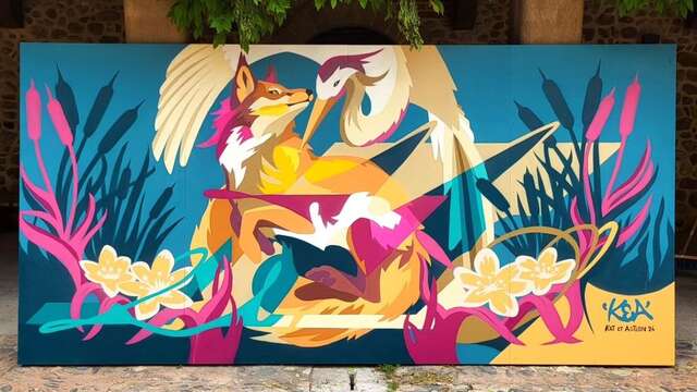 Fresque de Kat&Action