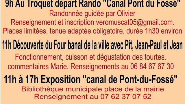Journées européennes du patrimoine - Animations du Troquet
