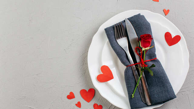 Soirée Saint Valentin au restaurant Le Vieux Moulin