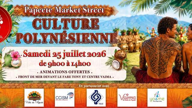 Papeete Market Street - Polynesian Culture
