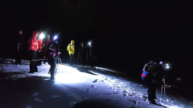 Sortie raquettes nocturne