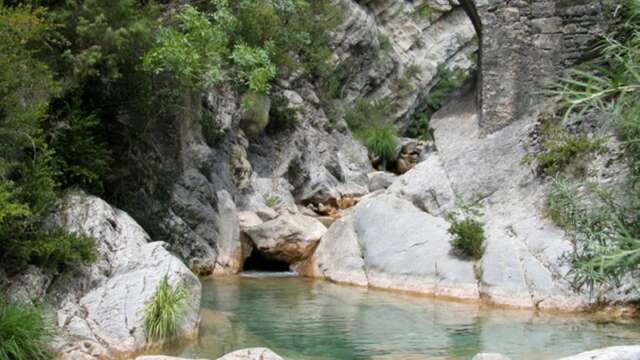 Vasque naturelle de la Carleva