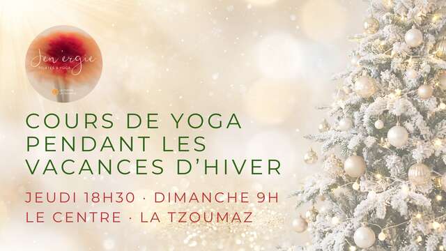 Yoga hebdomadaire à La Tzoumaz – vacances d’hiver