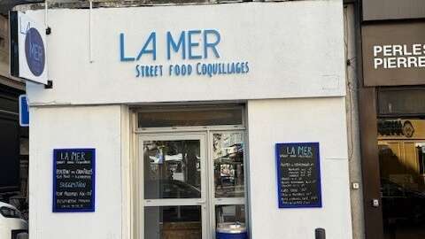 La mer street food coquillages
