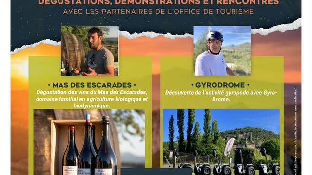 Les Instants du territoire à l'Office de Tourisme Vaison Ventoux Provence