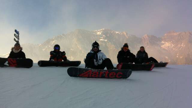 Stage of Snowboard