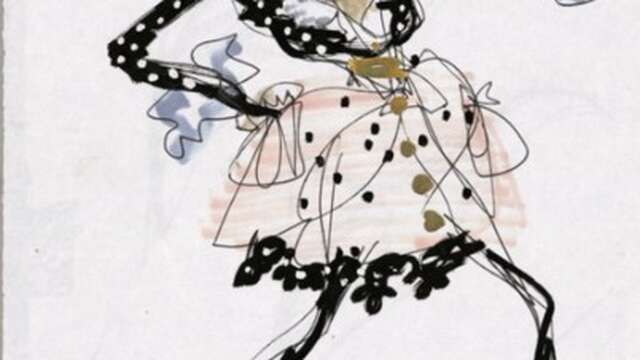 Christian Lacroix dessinateur