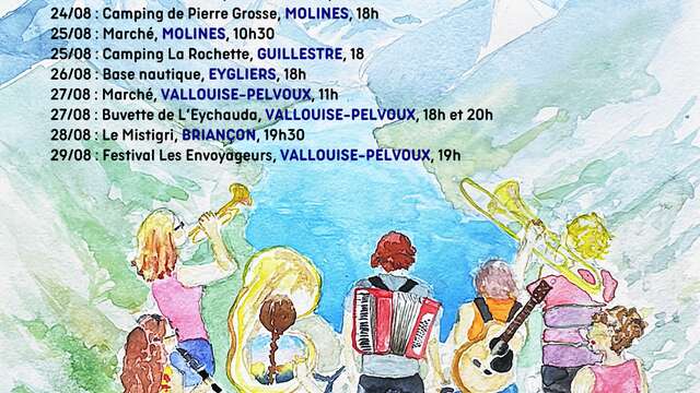 Orchestre chansonnier itinérant "Les oiseaux de trottoir"