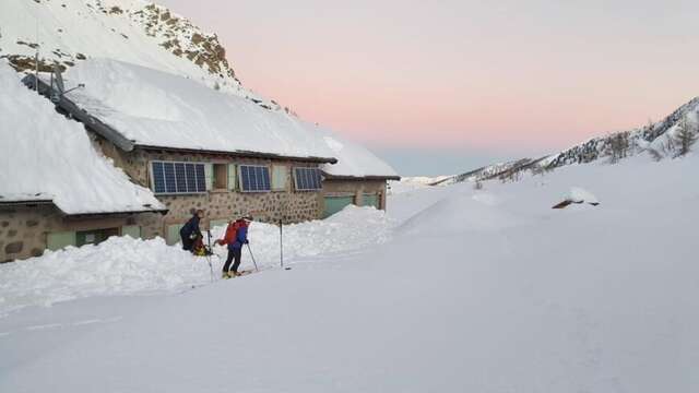 Refuge des Merveilles, hiver