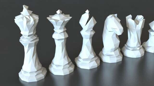 Création de pièces d'échecs