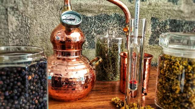 Atelier de création gin vodka