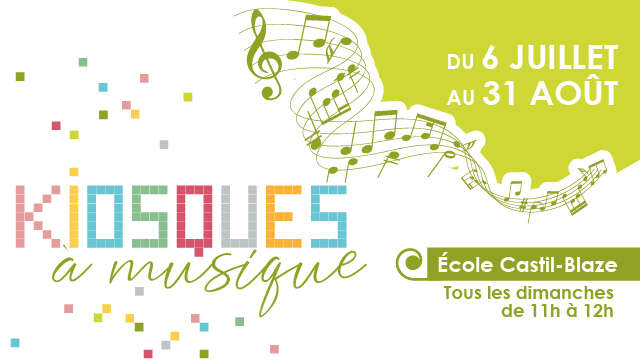 Les Kiosques à musique - Un été à Cavaillon