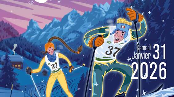 Cross-country ski race: "La Bornandine" - 37th edition
