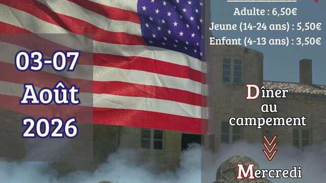 Campement Seconde Guerre mondiale au Fort La Prée