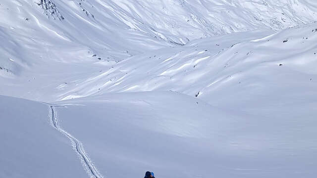 Ski de randonnée avec Alain Tallaron