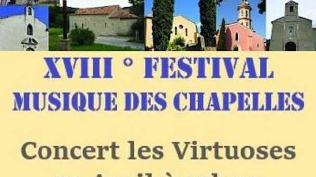 XVIII° Festival de Musique des chapelles - Concert Les Virtuoses