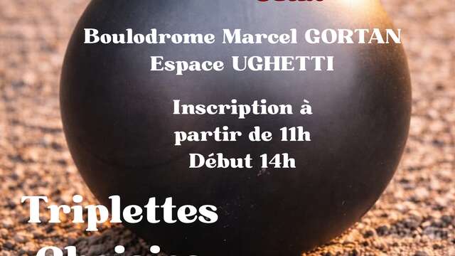 Concours de pétanque