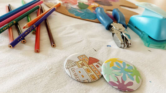 Atelier fabrique ton badge