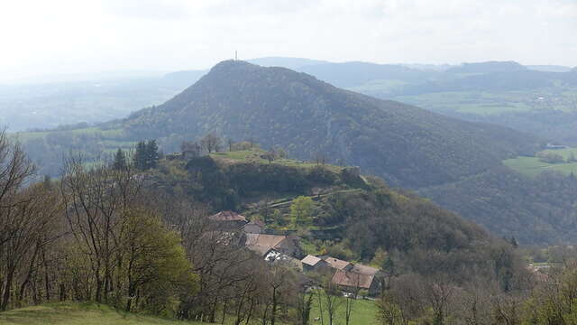 Itinéraire pédestre : sommet du Vuache depuis Chaumont