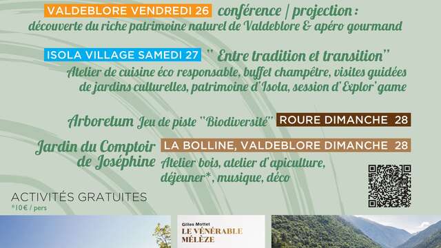 6ème week-end écotourisme Mercantour à Valdeblore  en journée