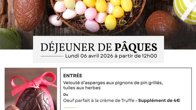 Déjeuner de Pâques à la Mule du Pape