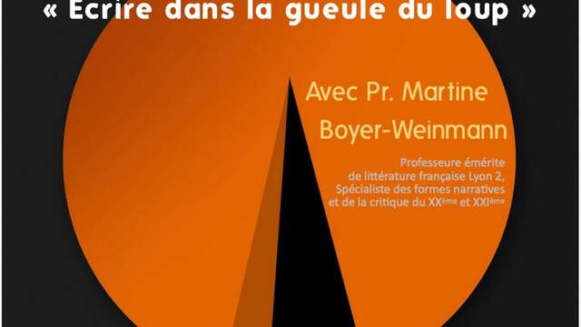 Conférence : Ecrire dans la gueule du loup
