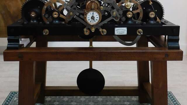 Démonstration du mécanisme de l'horloge