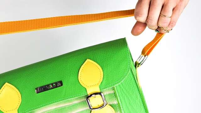 Atelier "réalisation d'une petite maroquinerie" avec Mlle Aubergine #16 - Journées Européennes des Métiers d'Art