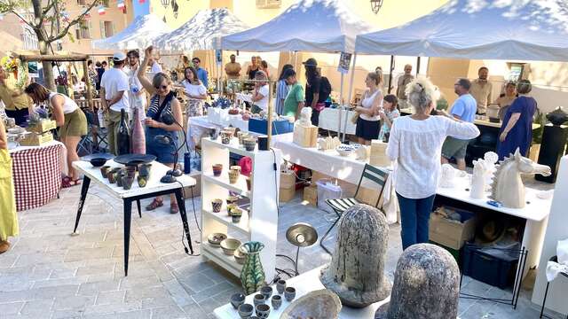 Töpfermarkt in Ramatuelle