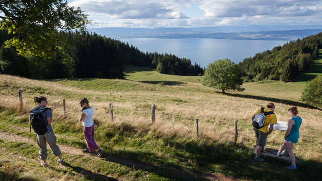 Tour du Mont Bénand depuis la chapelle de La Beunaz