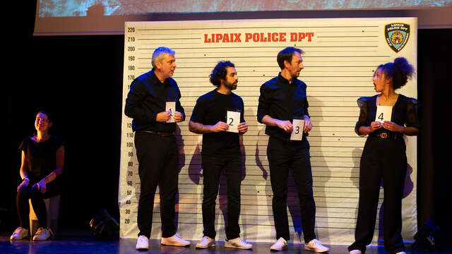 Spectacle : Public Investigation, l'enquête policière improvisée