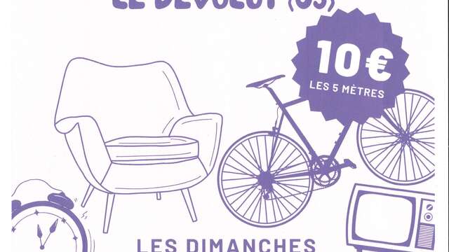 Vide grenier du Col du Festre