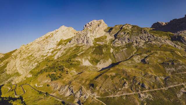 Aller cyclo : Col de la Colombière nord