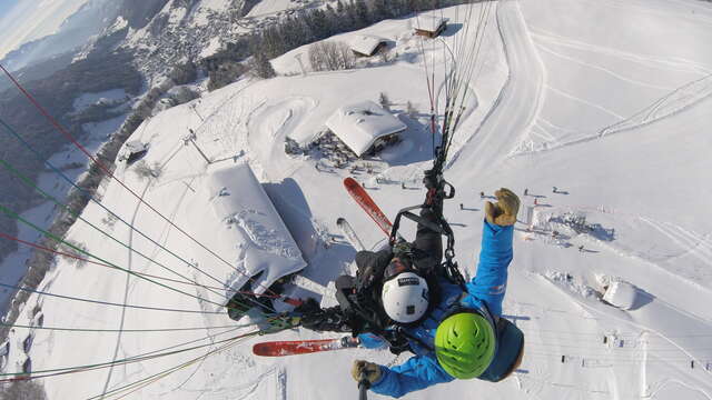 Parapente : baptêmes et vols biplaces