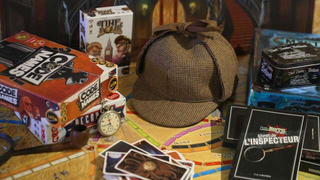 Soirée jeux de société spéciale jeux d'enquête