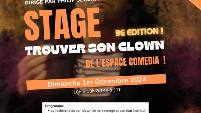 Stage Théâtre « Trouver son clown » 3e édition