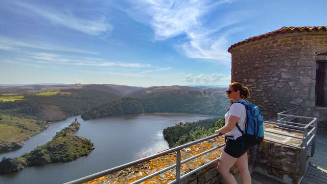 Point de vue depuis le château d'Essalois