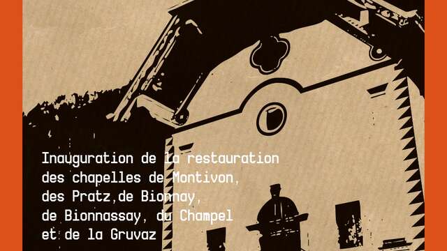 Inauguration des chapelles de Montivon, des Pratz, de Bionnay, de Bionnassay, du Champel et de la Gruvaz