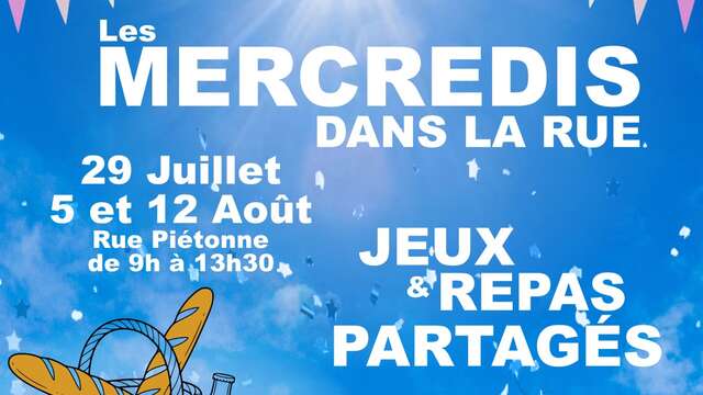 Les mercredis dans la rue