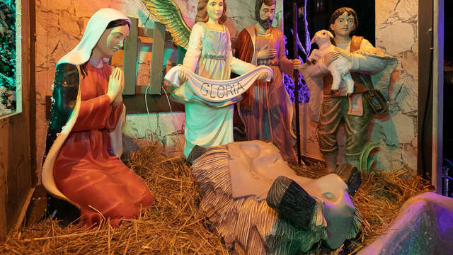 Un Noël à la montagne - Les crèches