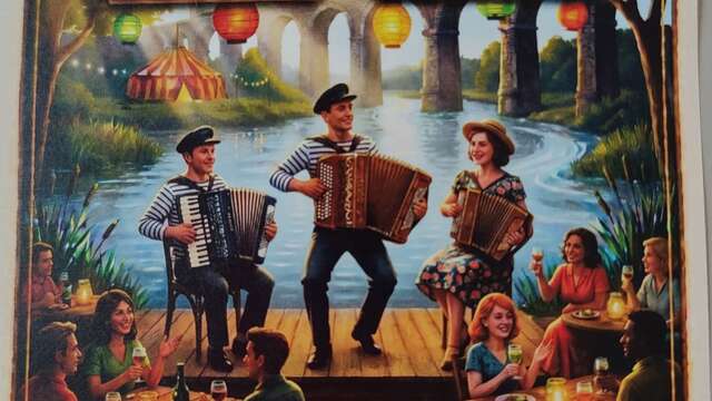Après-midi musette au bord de l'eau