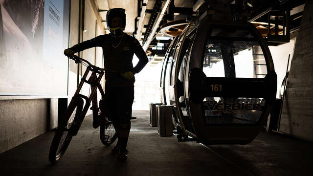 Mountain Lifts Cyclists