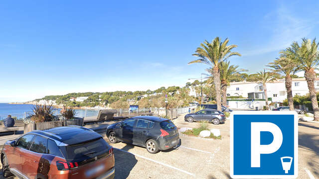 Parken am Portissol-Strand
