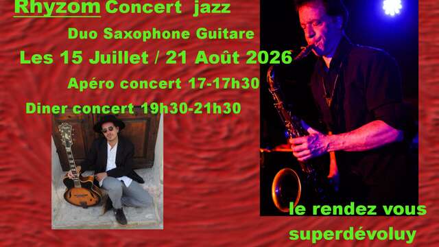 Concert de Rhyzom au Rendez-vous
