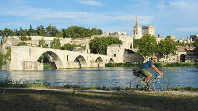 ViaRhôna à vélo - Étape 19 - Avignon > Beaucaire