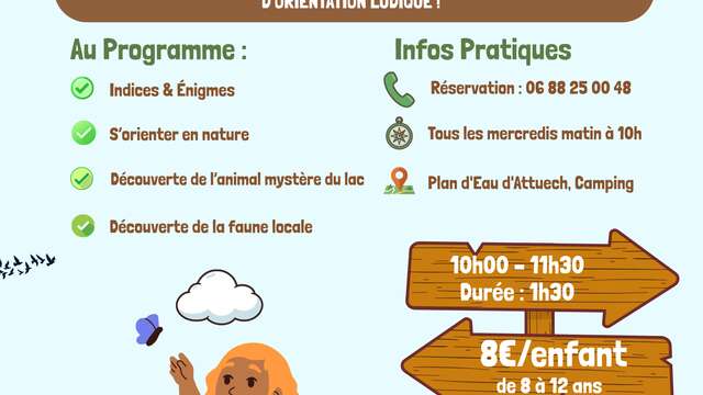 Course d'orientation - Les explorateurs du lac