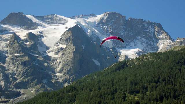 Parapente avec le Bureau des Guides de La Grave