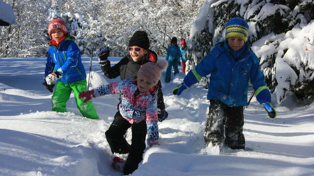 Raquettes Famille nomade